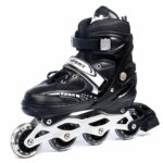 Jet Roy Skating Shoe Have Different Size and with PU LED Wheel in-line Skates Safe and Durable Inline Skates, Fashionable Roller Skates for Women, Youth and Adults Free