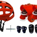 Jaspo Halloween Pro Junior Skates Combo(Skates+Helmet+Knee+Elbow+Wrist) Suitable for Age Upto 5 Years