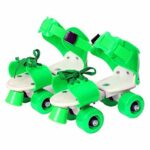 PROSPO Hi-Tech Adjustable Quad Roller (Four Wheel) Skates for Kids/Skating Rinks/Skating Tournaments/Kids Entertainment/Birthday Gift