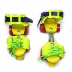 ADITYA INFO Plastic Roller Skates for Kids (Multicolour)