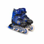 Viva Adjustable Inline Skates with Different Wheel Size Roller Inline Skates for All Boys and Girls (MEDIUM (5-7.5 UK), 68MM – WHEEL SIZE)