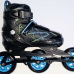 Konex Inline Skates CLS-1012 3 Wheels 100 MM Adjustable Inline Skates XL.