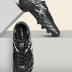 Vector X Kick-X Football Shoes for Men (Black)