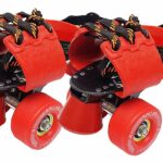 Jaspo Adjustable Rubber Wheel Skates for Senior