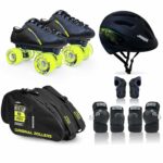 Jaspo Hyper-X Pro Shoe Skate Combo(Shoe Skate+ Helmet + Knee Guard+ Elbow Guard +Wrist Guard+ Bag)