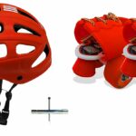 Jaspo Halloween Dual Junior Skates Combo(Skates+Helmet) Suitable for Age Upto 5 Years