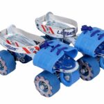 LASER Super Attack Roller Blue Skates Quad Roller Skates