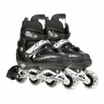 Veera 732 Adjustable Medium Inline Skates, 70mm Wheels