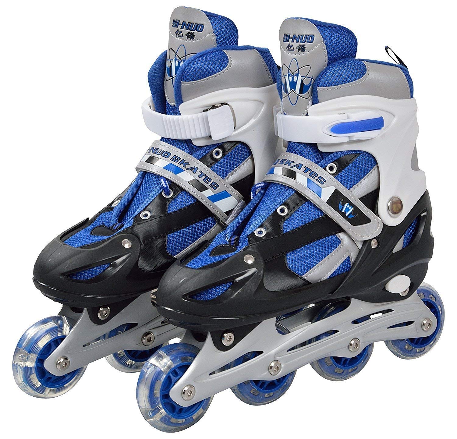 IRIS Inline Skates IR101 Size: 6-8 UK adjustable (BLUE)