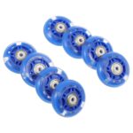 YARNOW 8pcs Wheels for Roller Skates Skate Accessories Skates Accessories Roller Skating Wheels Inline Skates Wheels Accessories for Cool Skates Wheels Roller Skates Wheels Shine