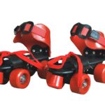 kamsons Adjustable Roller Skates for Kids with Front Brakes Skating Shoes Age 5-14 Years