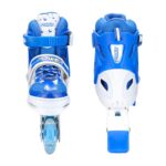 Oblivion Adjustable Length Roller Skate with LED Lights,Sizing Rollerblade, Flashing Light, Illuminated Wheels – Kids and Youth Light Up Wheel for Children’s Fun (1 Pair)